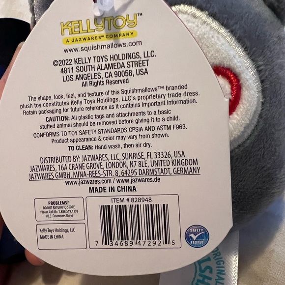 BNWT! Limited Edition Valentines Day Ryan the Husky 3.5” Clip - Picture 7 of 7